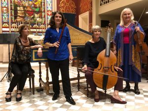 Members of Savannah Baroque perform in Savannah Philharmonic Larsen Musician Spotlight Series Oct 2018